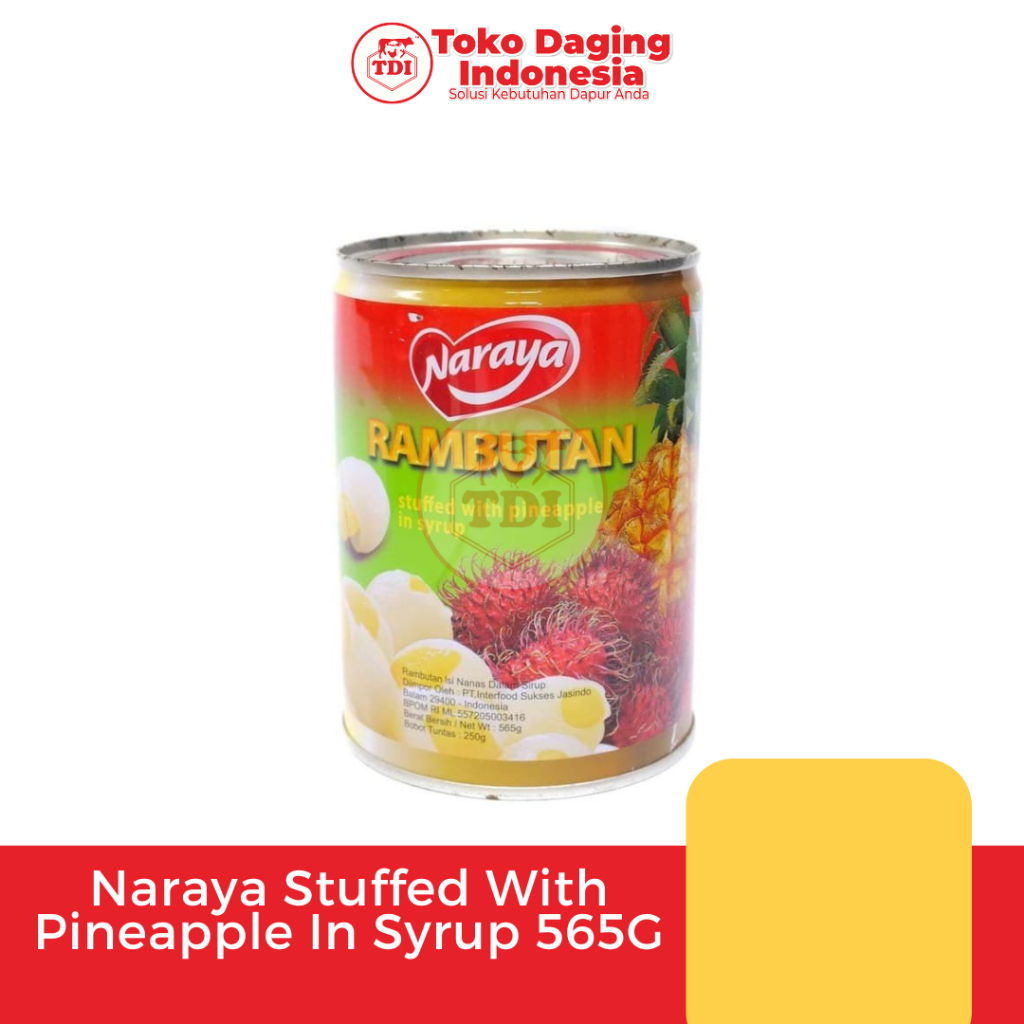 

Naraya Stuffed With Pineapple In Syrup 565G