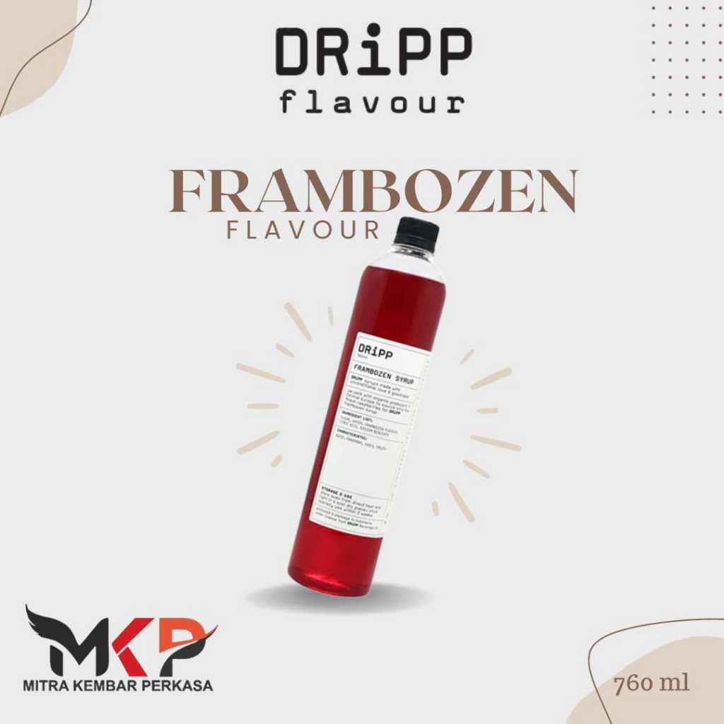 

DRIPP FRAMBOZEN SYRUP -Gourmet Syrup-