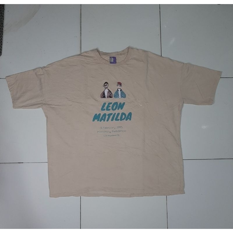KAOS BAJU PRIA LEON MATILDA