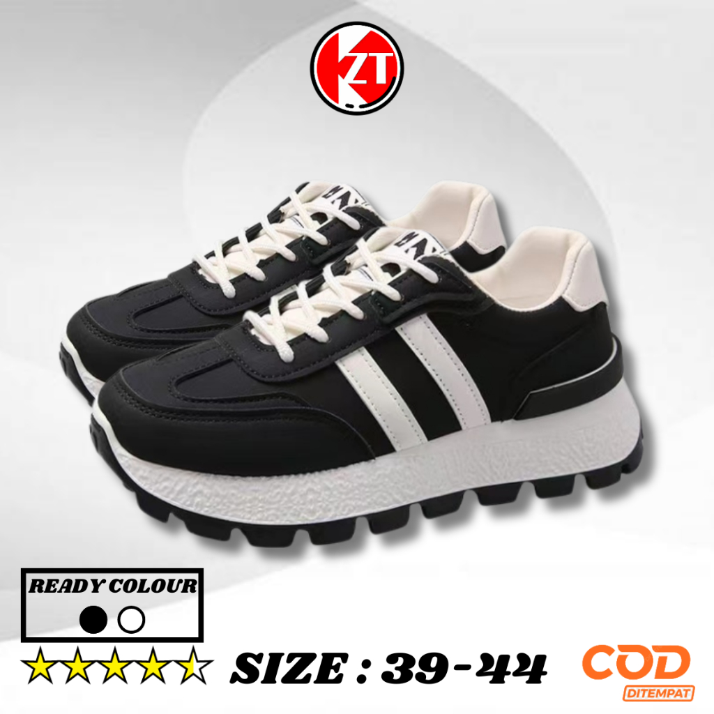 KZT-SP11 'FREE BOX' Sepatu Pria "MINHO" Sneakers Hyunwoo Trendy Korea Fashion Stylish Unisex Couple 
