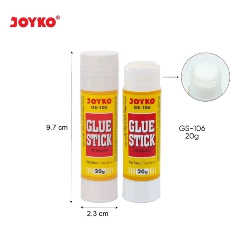 

LEM STIK/GLUE STICK JOYKO 20 GR GS-106