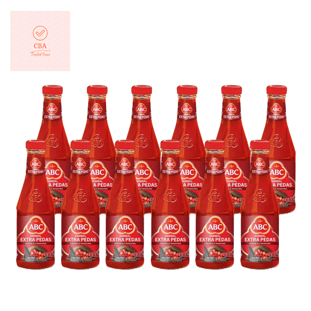 

ABC Saus Sambal Extra Pedas 335 ml - Multipack 12 pcs