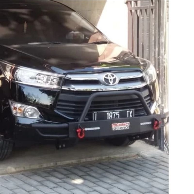 Paket Tanduk Depan Belakang All New Innova Reborn Bumper Towing Rhino