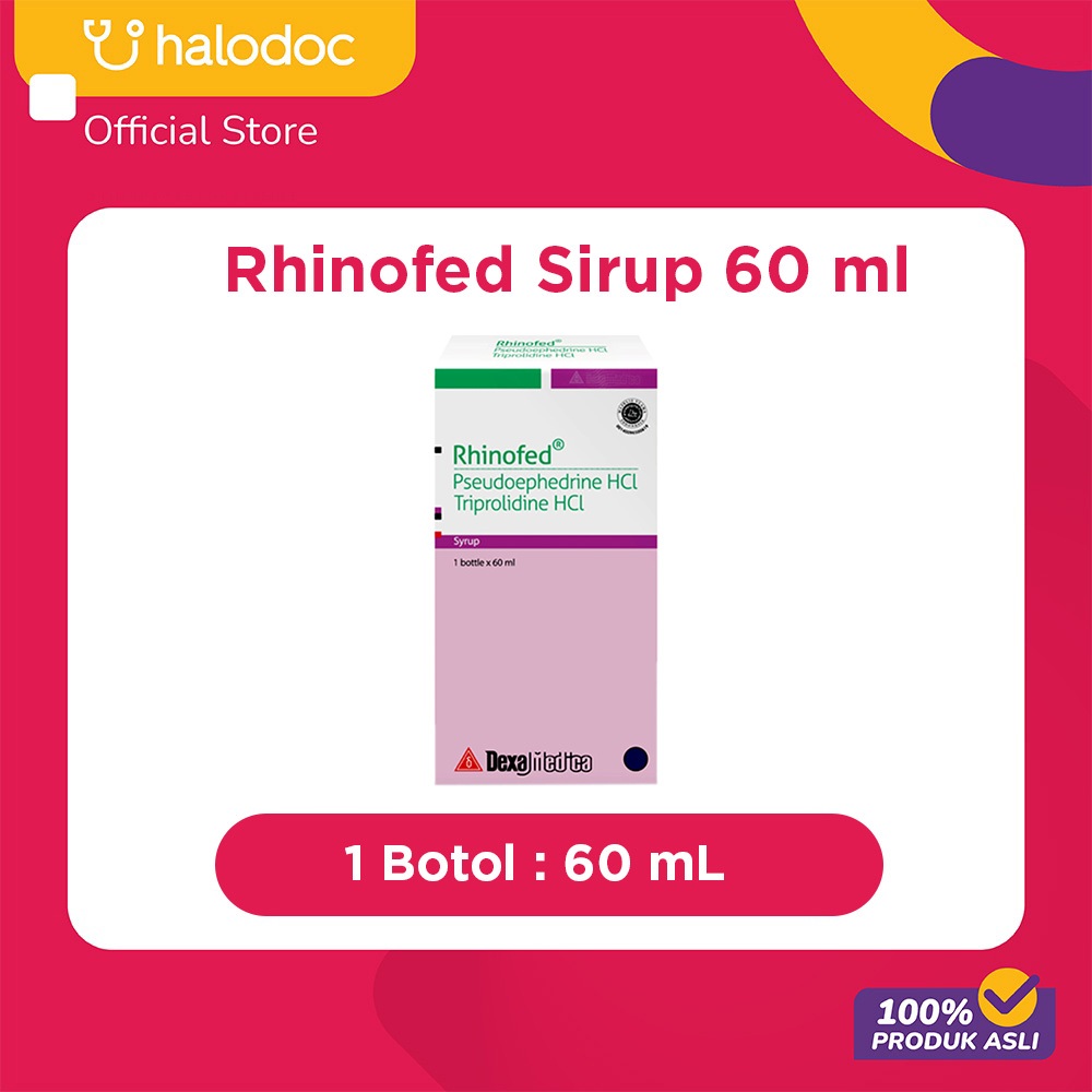 Rhinofed Sirup 60 ml