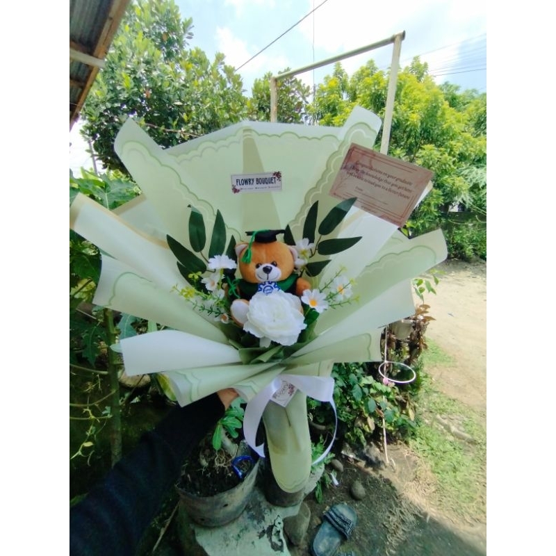 mini bouquet beruang