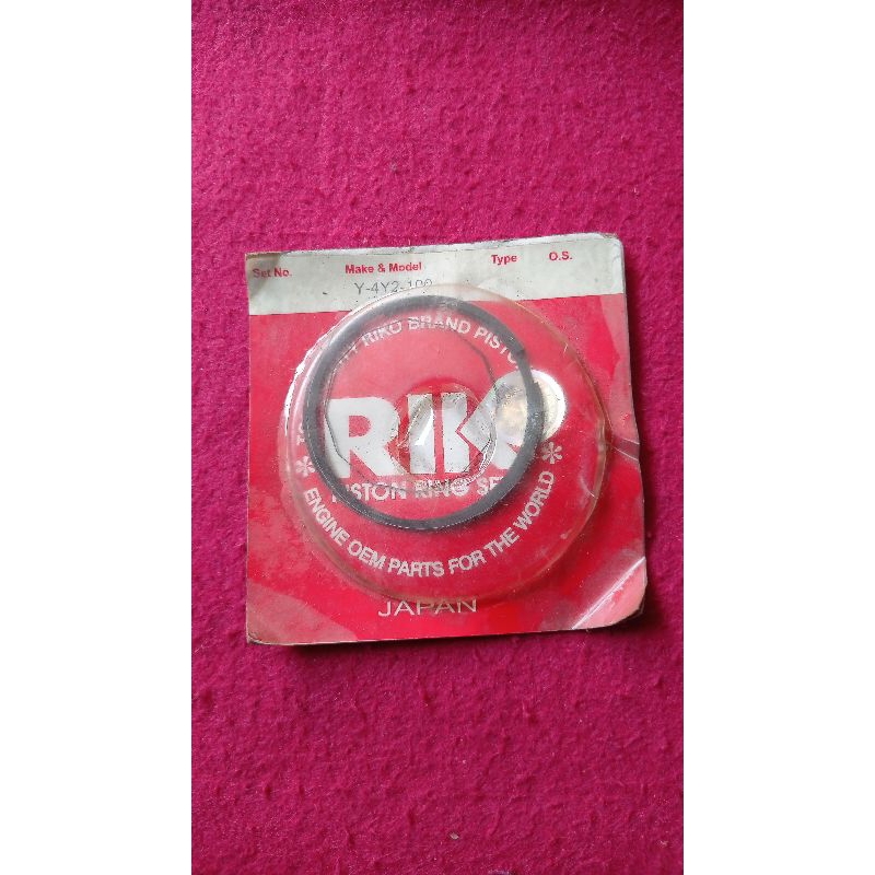 Ring piston yamaha rx king 4y2 ov 100