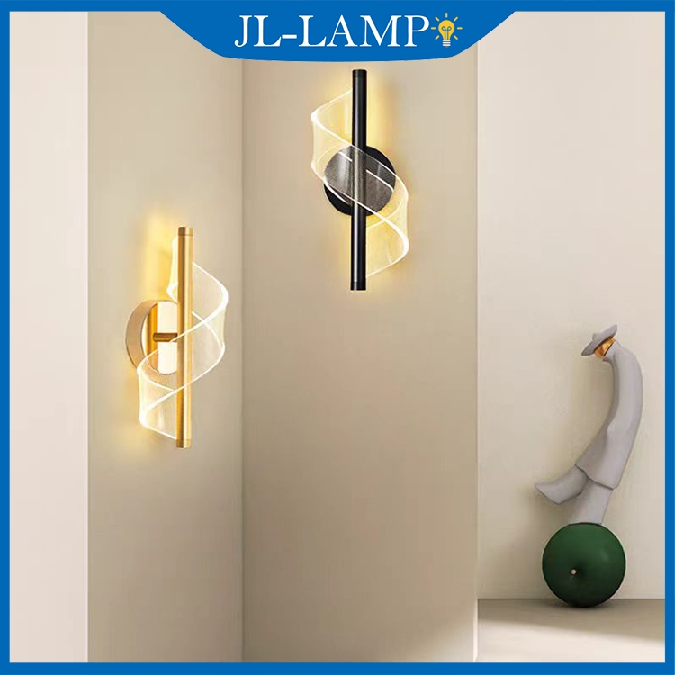 Lampu Dinding Samping Tempat Tidur Lampu Dinding Mewah Minimalis Lampu Dinding Kamar Tidur Spiral