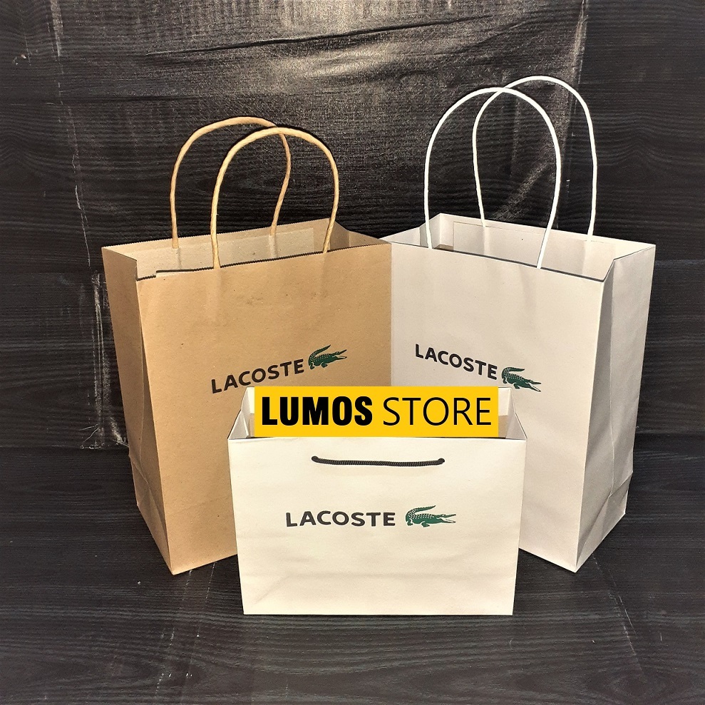 

Paper bag Lacoste small 20 x 25 x 10 cm