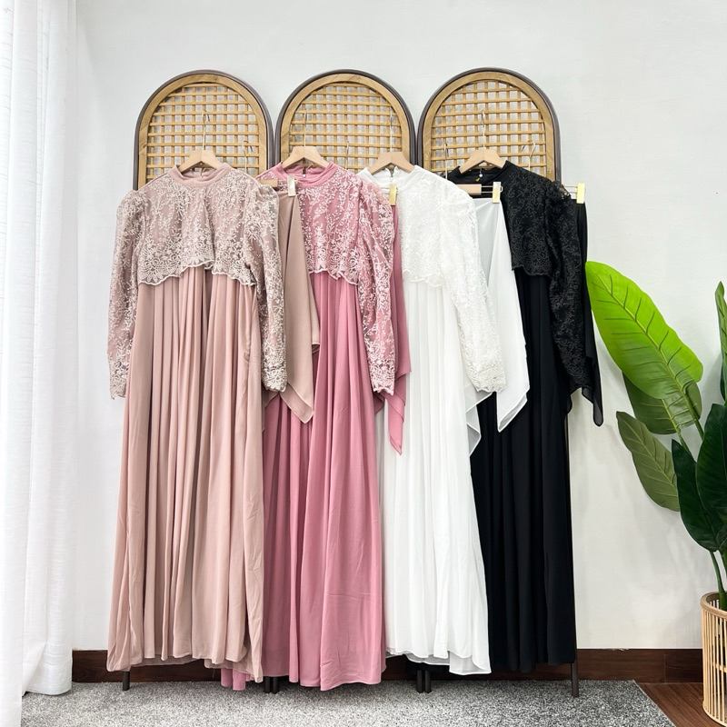 HELWA SET HIJAB DRESS