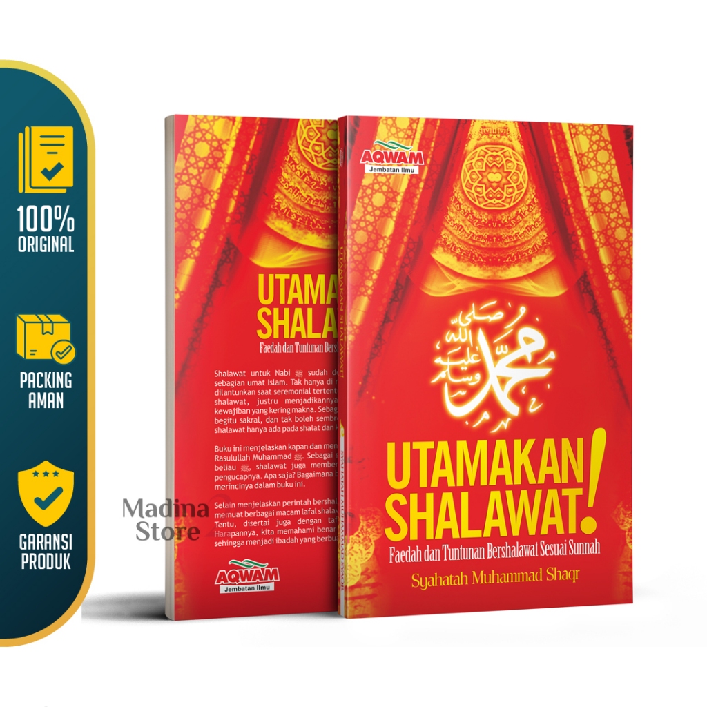 Buku Utamakan Shalawat Aqwam | Shalawat Nabi | Nabi Muhammad