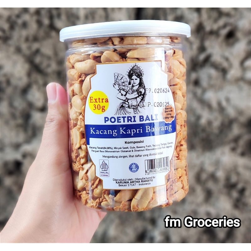 

QH Kacang Poetri Bali Toples 330gram