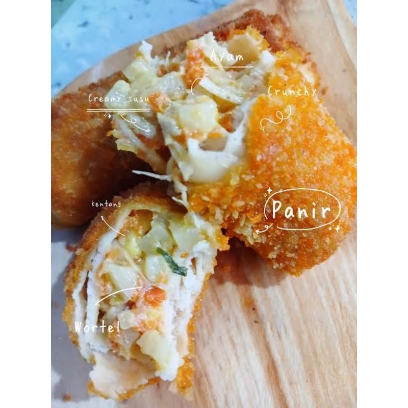 

Risoles Rogut Ayam + sayur