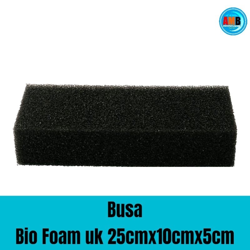 Busa filter bio foam tebal/kapas busa filter pori/bio foam busa filter pori