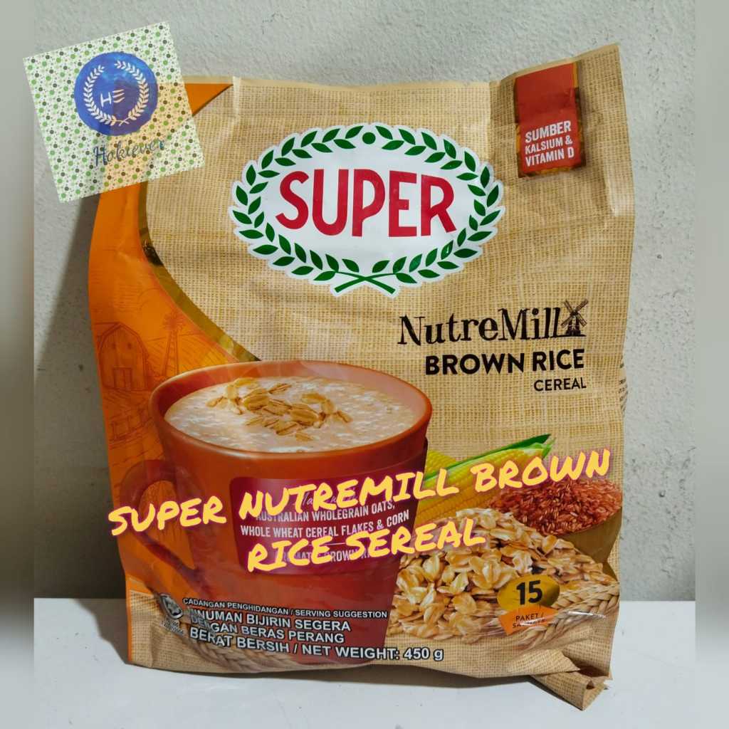 

SUPER NUTRIMILL BRWON RICE CEREAL