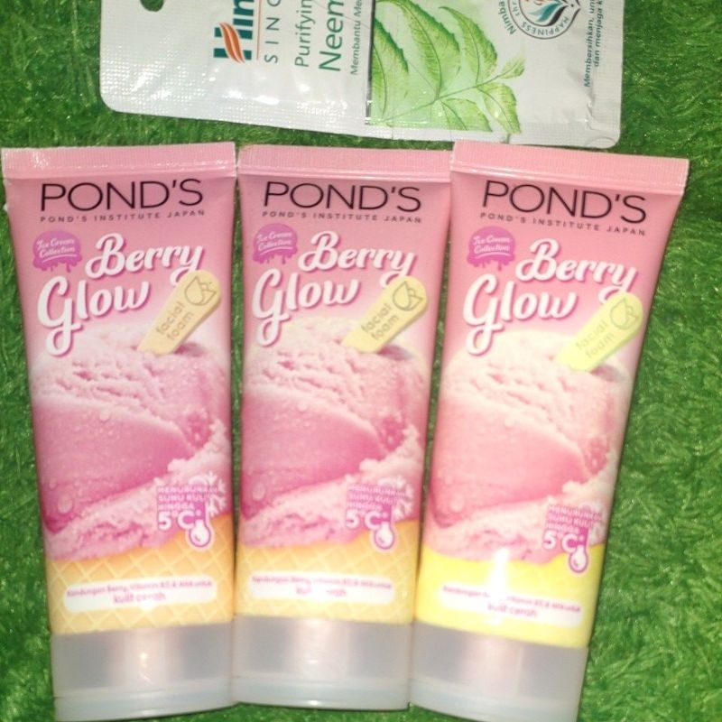 Pond's facial foam 90gr exp 2025 free Neem Mask (jual cepat)