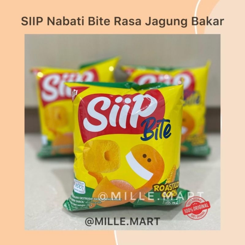 

[Per pcs] SIIP NABATI BITE SNACK NABATI 21GR