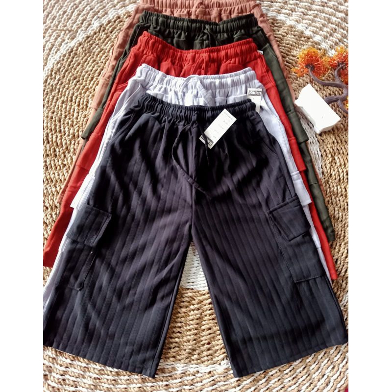 Celana cargo wanita/Celana cargo pendek wanita/Celana cargo 78 wanita/Kulot pendek wanita/celana car