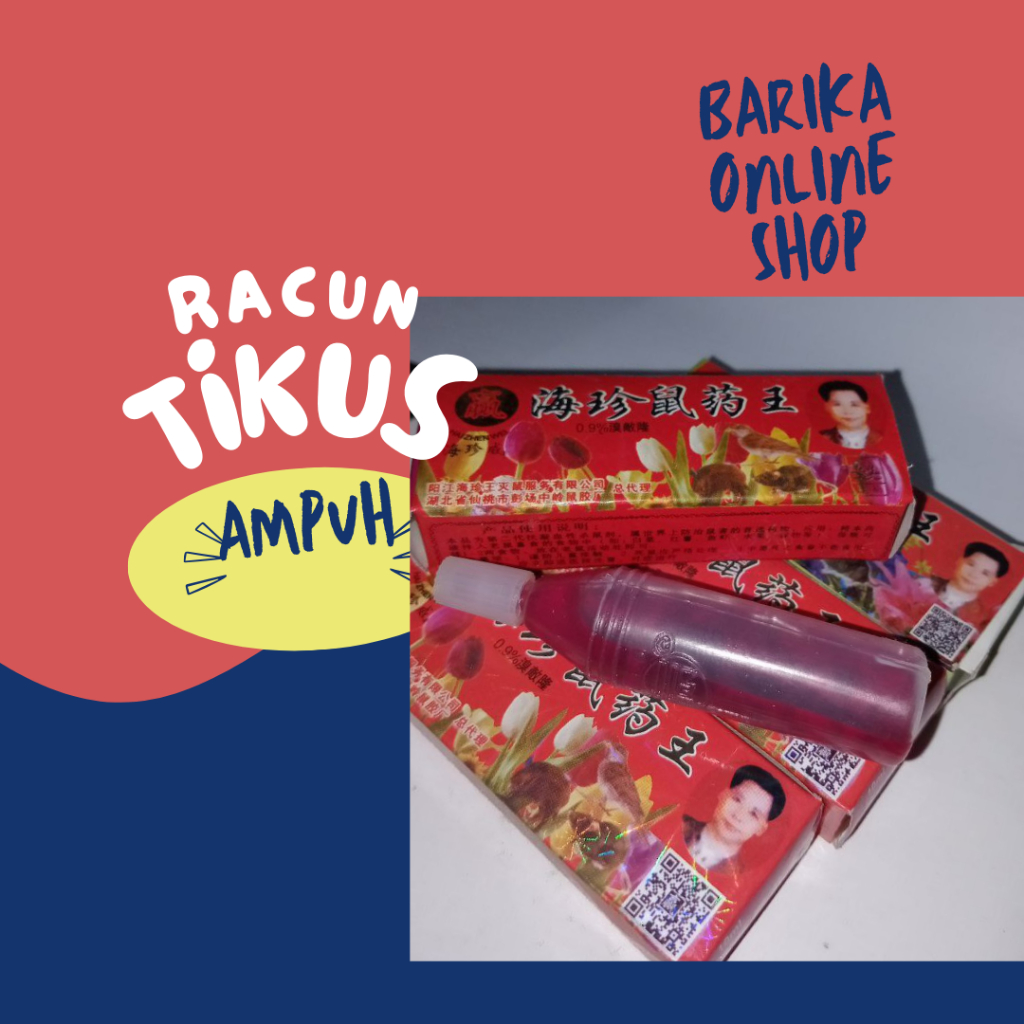 Racun tikus cair tetes ampuh asli mao wang import china