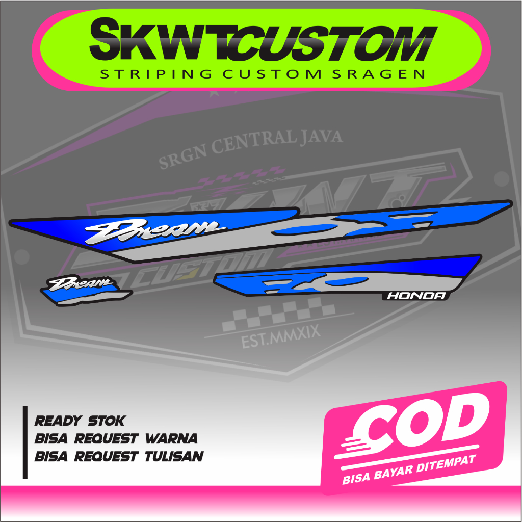 STRIPING ASTREA GRAND GRAND BULUS GRAND SABIT DREAM