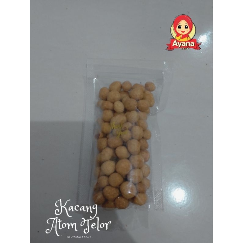 

COBAIN!!!! Kacang Atom Telor Manis Gurih by Ayana Snack 100gr