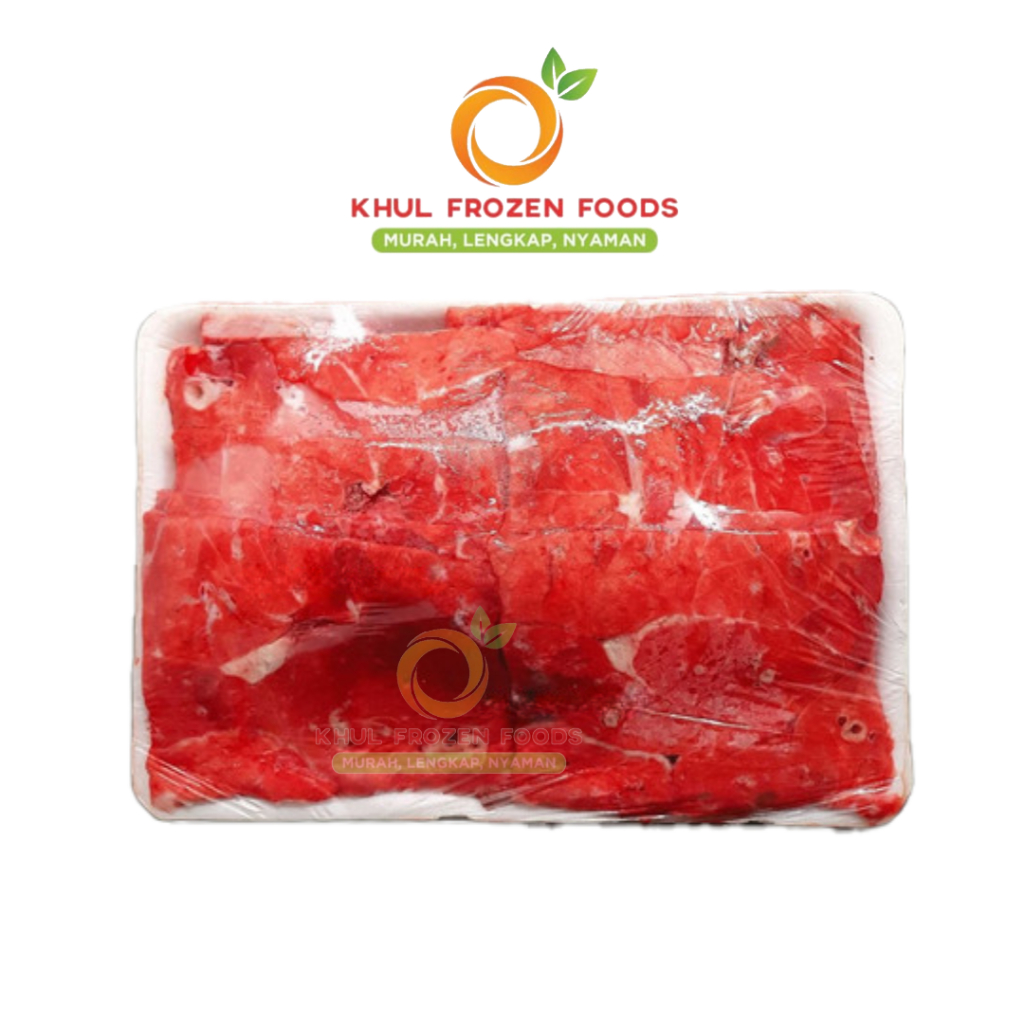 

Paru Premium Slice 500 gr / 500gr / Slice Paru Sapi 500gr / Khul Frozen Foods