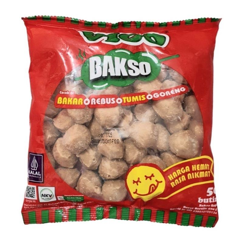 

VIGO Bakso Baso Sapi isi 50pc Halal BPOM
