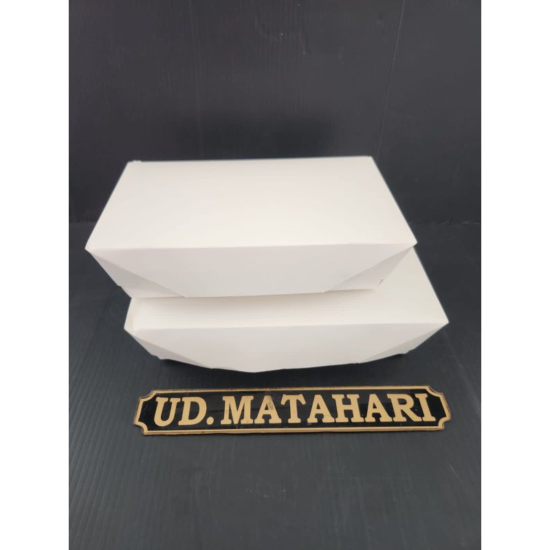 Lunch Box / Paper Box / Box Nasi / Kotak Nasi / Ergopack