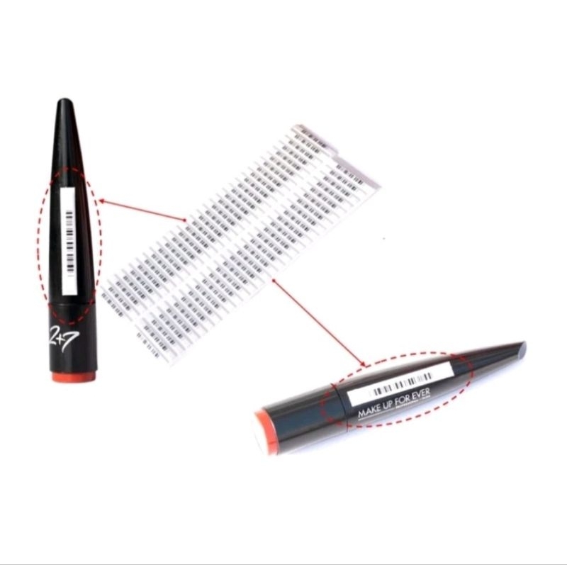 

Sensormatic Label Kosmetik AM Ukuran Kecil/Slim isi per 200 pcs