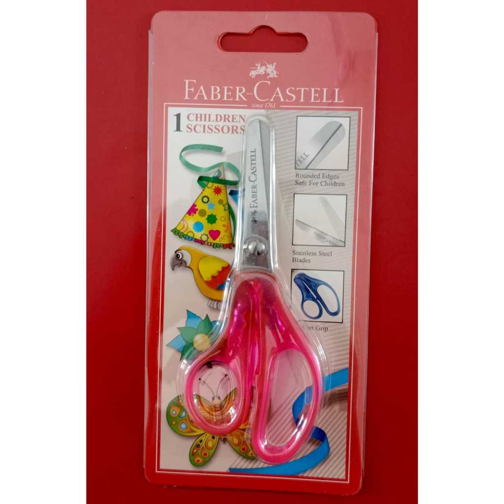 

Faber-Castell Scissors Children Pink