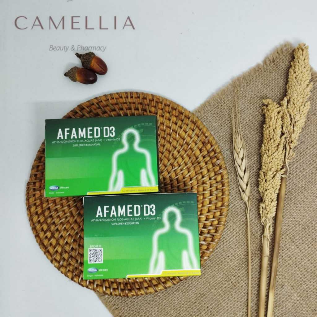Afamed D3 320 mg - Vitamin Dan Suplemen Makanan