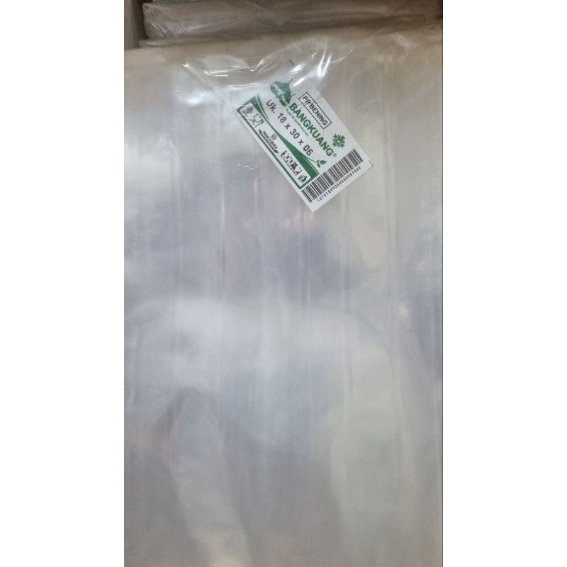 Plastik PP Bangkuang / Bawang Bening 08 Tebal Snack Keripik