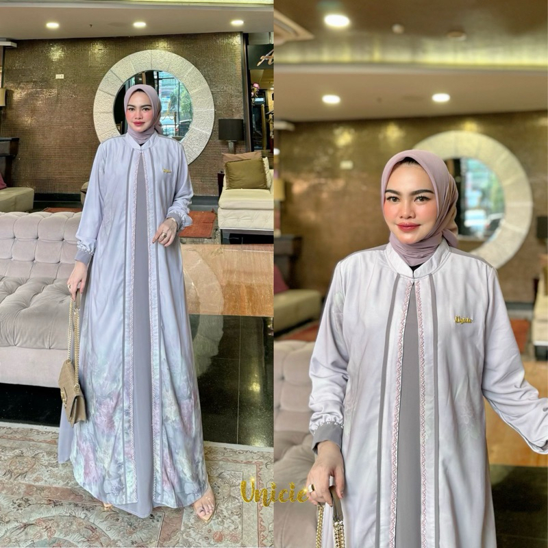 GAMIS MEWAH MARETHA DRESS BY UNICIE /cod/readystock/siapkirim/gamis/unicie/terbaru