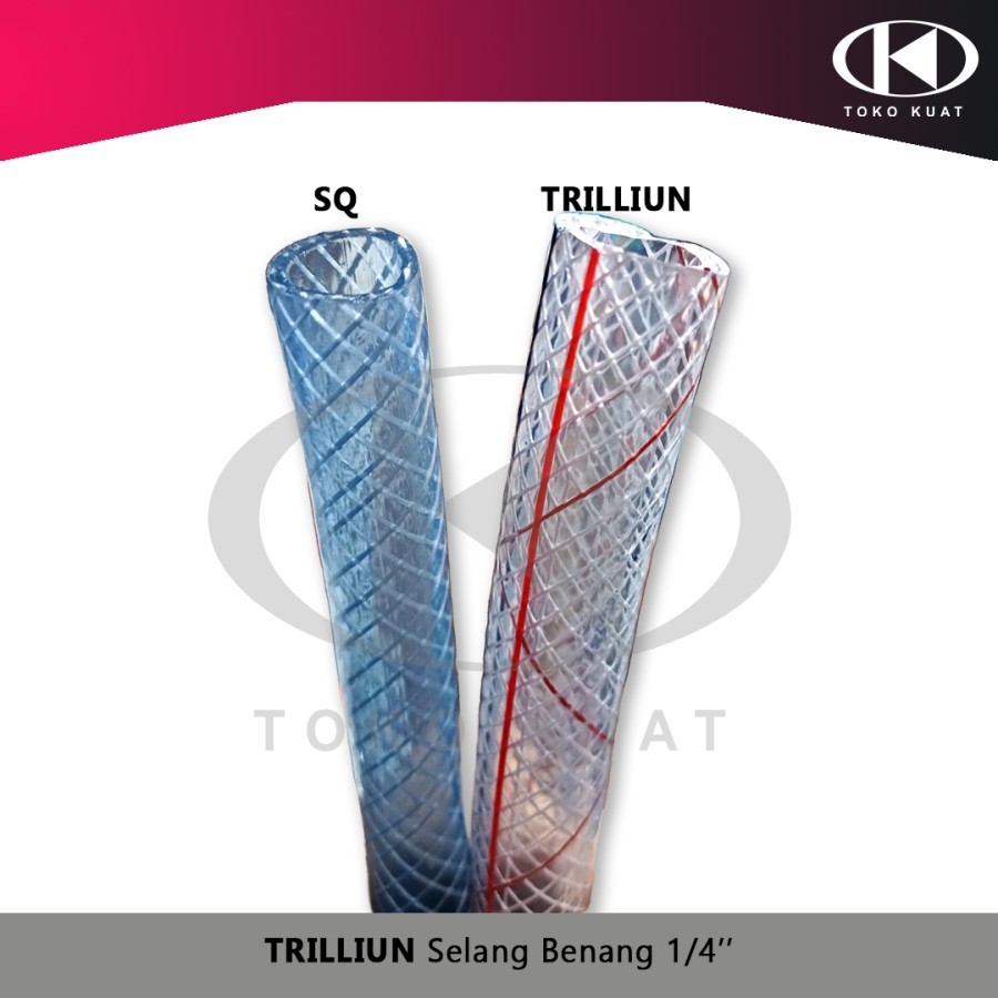 Selang Benang 1/4" Selang Air Meteran