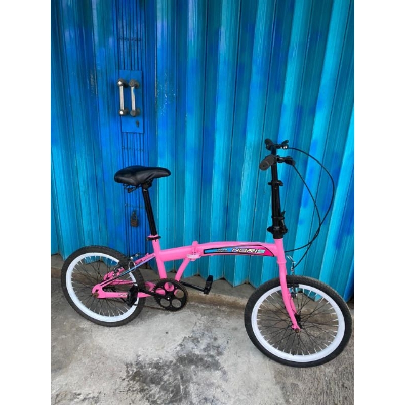 sepeda lipat ukuran 20 repaint
