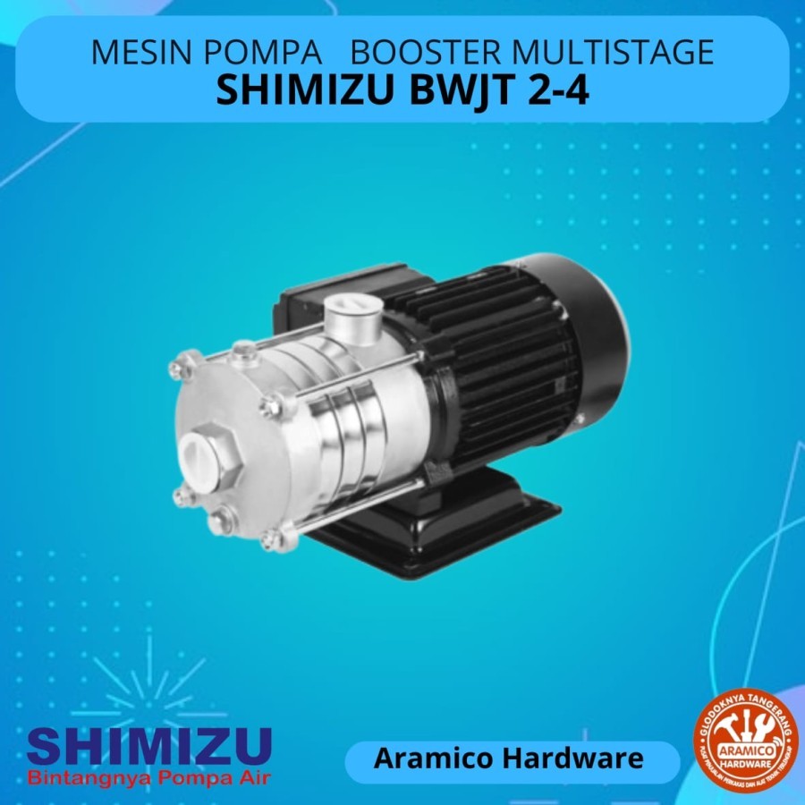 Pompa Booster Multistages / Stainless Steel Shimizu BWJT 2-4