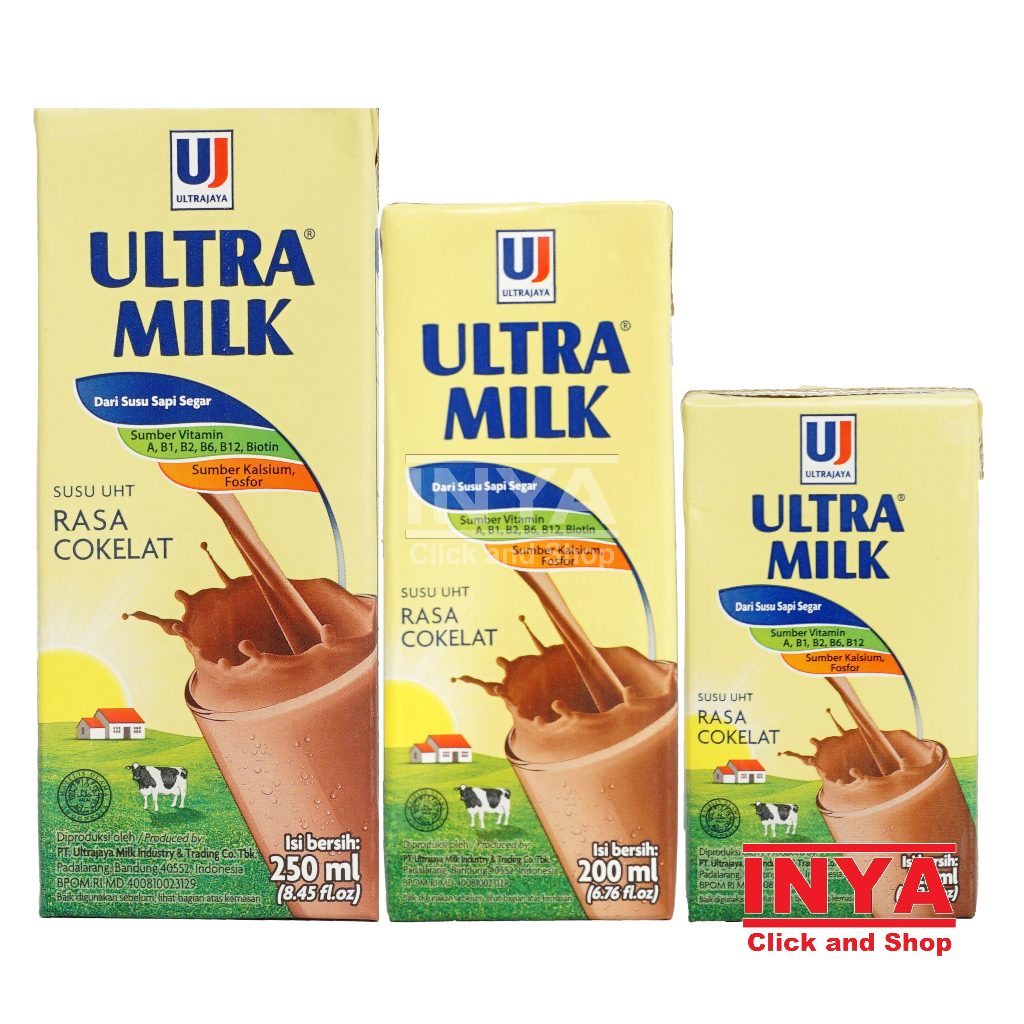 

Ultra Milk Susu UHT Rasa Cokelat - Susu Kemasan - Chocolate Milk Drink