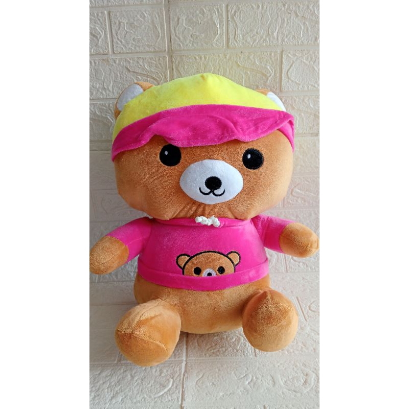 Boneka Rilakuma Topi Ukuran XL