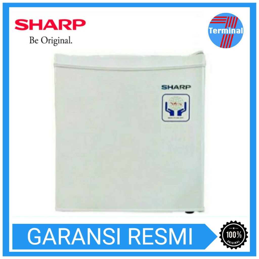 SHARP Mini Bar Kulkas Portable SJ-50MB-XW