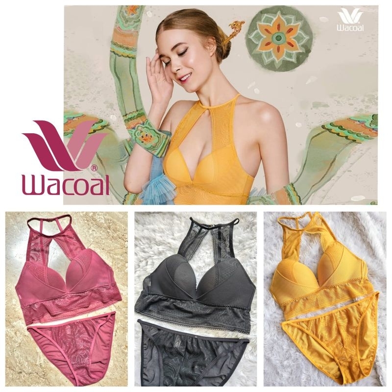 BRA SET WACOAL MOOD LOVELY BRALETTE SEXY IB 4462 BH PANTY BRA CELANA DALAM WANITA ib4462 k37 k36