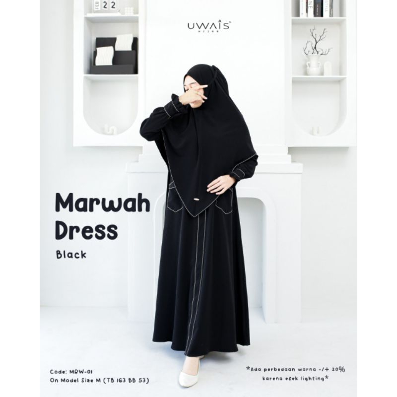 Marwah dres by Uwais hijab