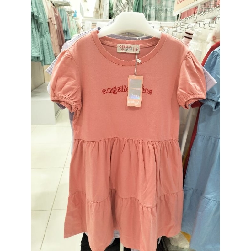 Osella Baju Anak Perempuan Dress Kaos Original New