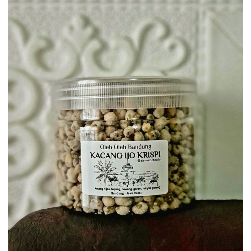 

Kacang Ijo Krispi 200g toples premium