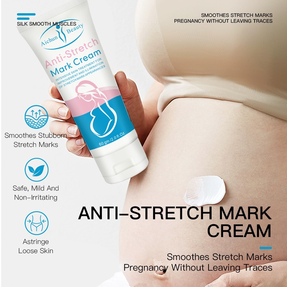 Aichun Beauty Stretch Mark Cream Krim Stretch Mark Pasca Melahirkan Krim Penghilang Stretch Mark