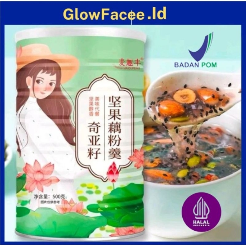 

OUFEN / lotus /serbuk akar teratai,kaleng penyet( Masih bersegel)