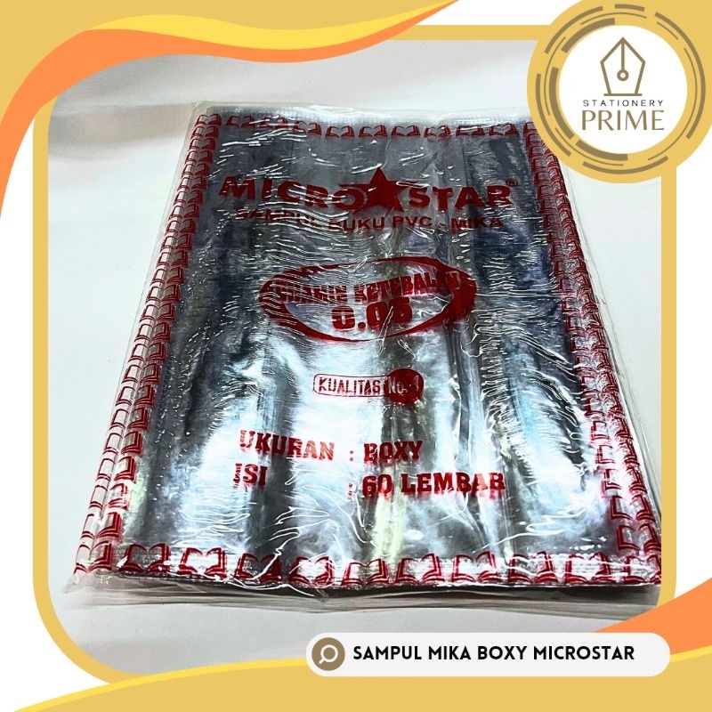 

Sampul Buku Mika Boxy MICRO STAR (1 PAK isi 60 Lembar) RJ4