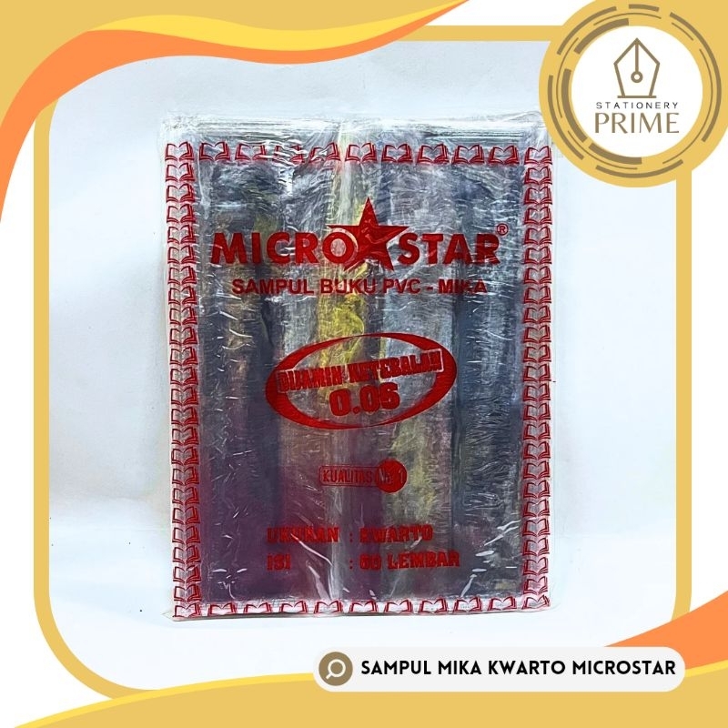 

Sampul Buku Mika Kwarto MICRO STAR (1 PAK isi 60 Lembar)