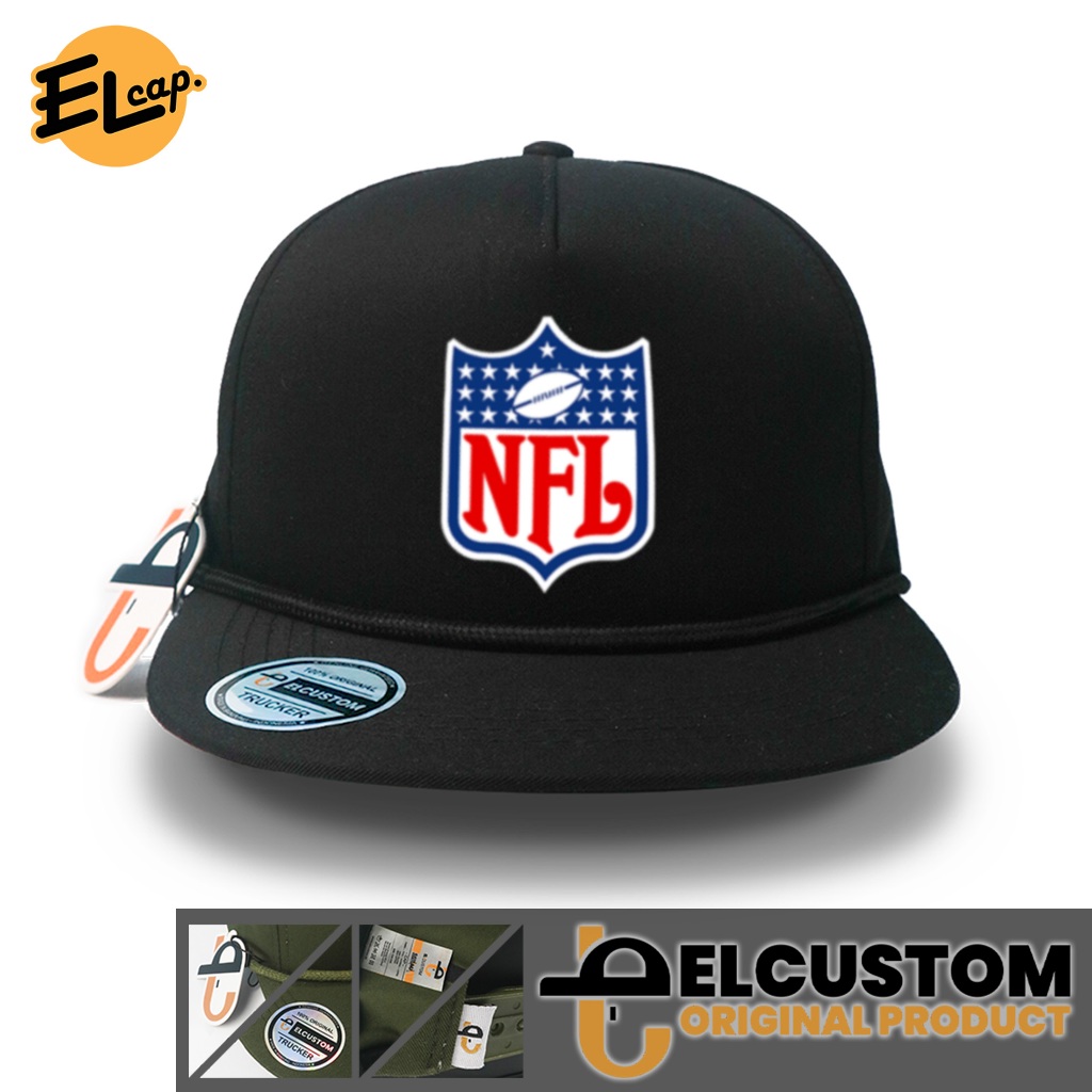 Elcaps - NFL / Topi SNAPBACK / Topi Classic / Topi Panel / Topi Trucker / Hat Premium / Topi Brand /