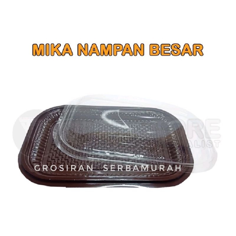 [5 SET] Nampan Kue Mika Besar/ Nampan Mika Kue Besar