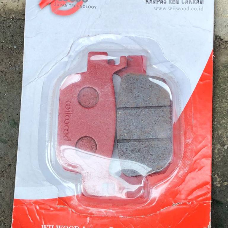 DISPAD PCX BELAKANG WILWOOD DISCPAD KAMPAS REM CAKRAM BELAKANG PCX WILWOOD