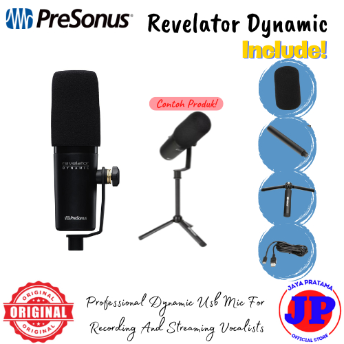 Presonus Revelator Dynamic Professional Dynamic Usb Microphone For Recording Original